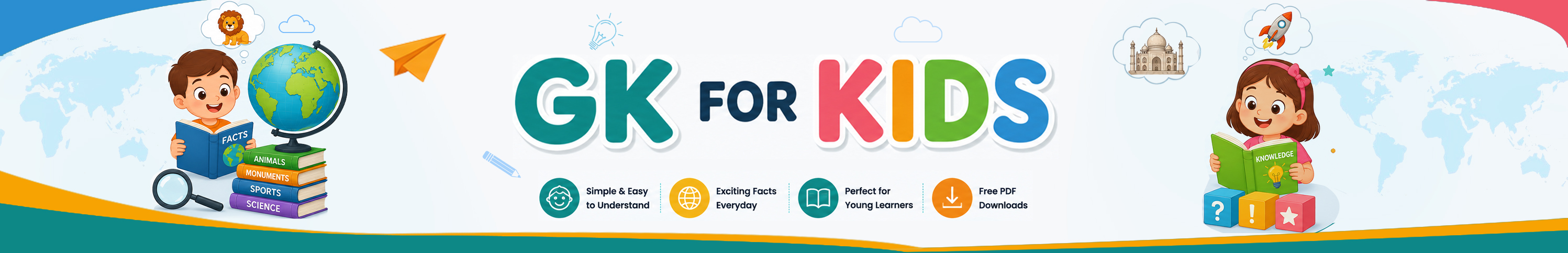 GK for Kids Banner